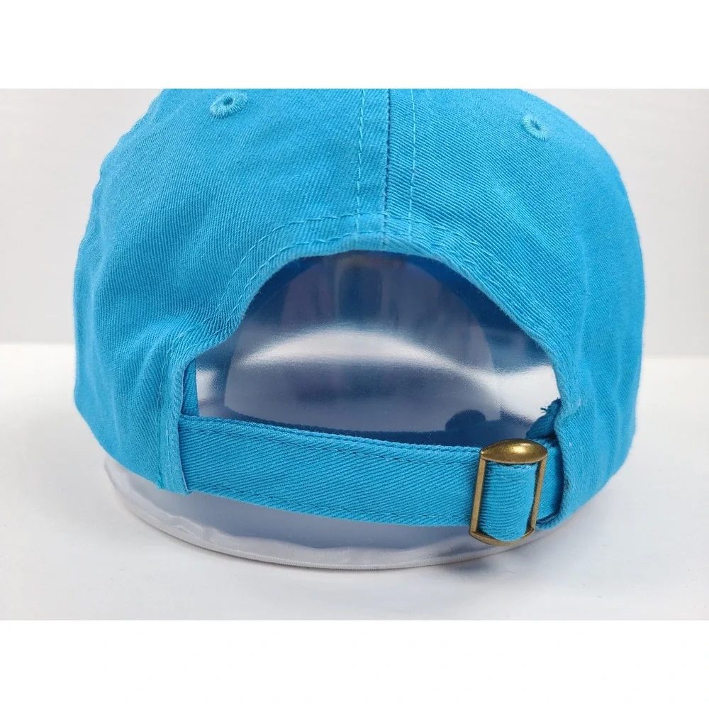 American‎ Dry Goods Trashmasters Aspen Golf Hat Blue Cotton Adjustable Cap 0166
